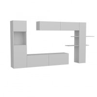 Comoda TV Maxi Alb - Design Modern si Functionalitate Ridicata - 7