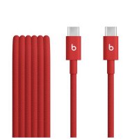 Cablu de date Apple Beats MDGF4, USB-C la USB-C, 1.5 m (Rosu) - 1