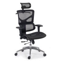 Scaun ergonomic multifunctional SYYT 9500 negru - resigilat - 1