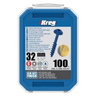 Set holtsuruburi pentru gauri in lemn Kreg SML-C125B-100, O8x32 mm, 100 bucati - 1