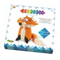 Origami 3D Creagami - Vulpe, 501 piese - 2