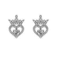 Cercei Disney coroana Princess - Argint 925 si Cubic Zirconia si Cristale - 1