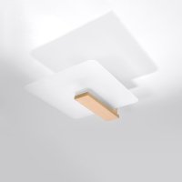 Lustra Lappo din lemn, Natural 40x14x47.5 cm - 2