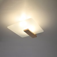 Lustra Lappo din lemn, Natural 40x14x47.5 cm - 3