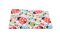 Cearsaf patut 120x60 cm bumbac model buburuze - 1