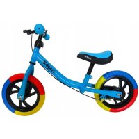 Bicicleta copii fara pedale R-Sport R6 albastru 11 inch, scaun moale reglabil pe inaltime 31-38 cm, roti din spuma EVA, frana pe roata din fata, cadru usor din otel, pana la 35 kg, varsta 2-6 ani - 3