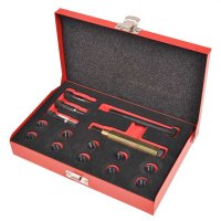 Set profesional de reparatii pentru filete bujii, 15 piese, M10 x 1,0 mm - 1