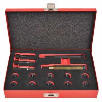 Set profesional de reparatii pentru filete bujii, 15 piese, M10 x 1,0 mm - 2