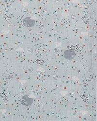 Sac de dormit copii 1 tog Sky Nap Blue din bumbac 85 cm - 2