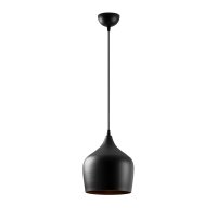 Lustra Dodo neagra din metal, 22 x 22 x 124 cm, IP20 - 4