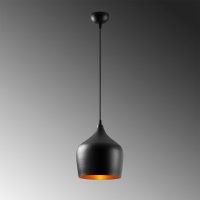 Lustra Dodo neagra din metal, 22 x 22 x 124 cm, IP20 - 5