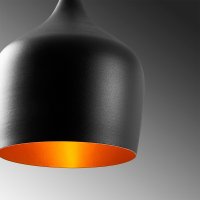 Lustra Dodo neagra din metal, 22 x 22 x 124 cm, IP20 - 6