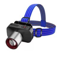 Lanterna de cap 8059 reincarcabila cu zoom telescopic 3 moduri iluminare - 1