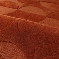 Covor traversa Flair Rugs Gigi Teracota, 60x230 cm, lana 100%, model geometric in relief - 3