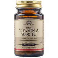 Vitamina A Uscata 5000 UI - 100 Tablete Solgar pentru Sanatate Optima - 1