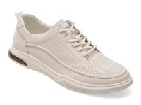 Pantofi sport OTTER albi, 63091, din piele naturala - 1