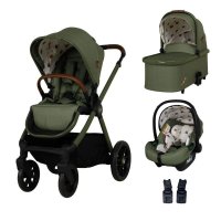 Carucior pentru copii Cosatto Giggle 4 Hoglet 3 in 1 cu sezut reversibil, sasiu din aluminiu, suspensie, bara detasabila, maner telescopic, greutate admisa 25 kg - 9
