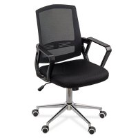 Scaun de birou OFF 624M negru - design ergonomic si confortabil - 1