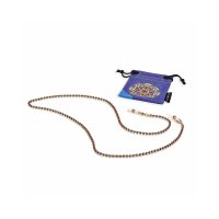 Lant metalic CAPO NORD pentru ochelari, mov, 76 cm - 1