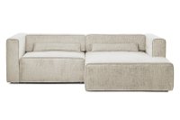 Colțar Extensibil 3 locuri ZANETTO, cu ladă de depozitare, 240x160x70 cm - 1
