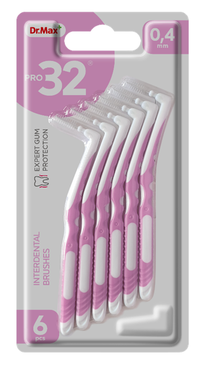 Periute Interdentare Pro32 0,4mm - Set de 6 Bucati pentru Igiena Orala Eficienta - 1
