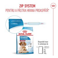 ROYAL CANIN Medium Starter Mother & Babydog, mama și puiul, hrană uscată câini, 4kg - 12