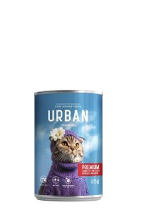 Hrana Umeda Pisici, NashiDay Urban, Vita si Ficat, 415 g - 1