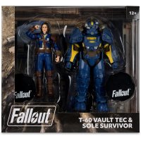 Set Figurine Articulate Fallout 4 - T-60 Vault Tec si Sole Survivor 18 cm - 7
