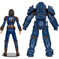 Set Figurine Articulate Fallout 4 - T-60 Vault Tec si Sole Survivor 18 cm - 4