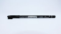 Creion pentru sprancene cu perie, Miss Demi, Eyebrow Designer, Negru - 2