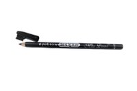 Creion pentru sprancene cu perie, Miss Demi, Eyebrow Designer, Negru - 1