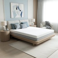 Saltea Ideal Sleep PERFECT COMFORT 4 in 1, spumă poliuretanica de susținere, spumă High Resilience, spumă cu memorie, husă detașabilă și lavabilă, superortopedică, Grosime 22 cm - 3