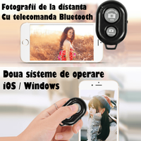 Lampa Circulara Ring Light REVOSE™ 3 suport si Extra Brat, Diametru 36cm, LED,Naturala/Rece/Calda, Telecomanda Bluetooth - 6
