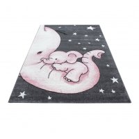 Covor pentru copii Roz V2 80x150 cm - Design modern si confortabil - 2