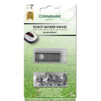 Cutite Pentru Robot de Tuns Gazonul,Honda Miimo Lungime 39 mm, Grosime 0.5 mm - 1