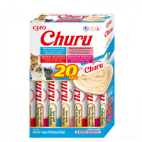 Churu Inaba Cat Varieties Recompense Cremoase cu Ton si Fructe de Mare, 14 g x 20 buc - 1