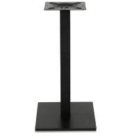 Picioare metalice pentru masa 80x80 cm,negru - 1