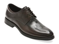 Pantofi eleganti EPICA PREMIUM maro, 87B06, din piele naturala - 1