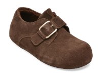 Pantofi maro GRYXX 3712 din piele intoarsa - 1