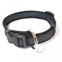 Zgarda IDC Julius K9 din Nylon 20 mm, Neagra - Confort si Durabilitate pentru Caini - 4