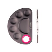 Paleta de mixare metalica Luxorise in nuanta neagra - 4