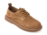 Pantofi GRYXX maro, 3522, din piele intoarsa - 1