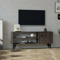 Comoda TV Jena Antracit 120 cm pentru Living - 1