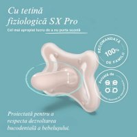 Suzeta fiziologica Suavinex SX Pro Zero Zero 6-18 luni - 1