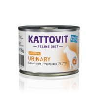 KATTOVIT Urinary pentru Pui, Dietă Veterinară, Conservă Umidă pentru Pisici, 185g - 1