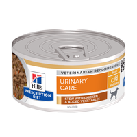 HILL'S Prescription Diet c/d + Weight Care, Pui cu Legume, dietă veterinară câini, conservă hrană umedă, sistem urinar și controlul greutății, 156g - 3