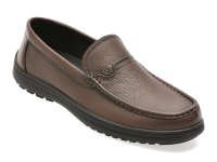 Mocasini EPICA maro, T26130, din piele naturala - 1