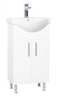 Set Baza si Lavoar seria 101, 45 cm, alb - 1