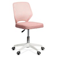 Scaun de birou roz pentru copii OFF 329 - reglabil si confortabil - 1