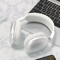 Casti On Ear MRG MP9 Plus, Bluetooth, MicroSD, Radio, Gri - 5